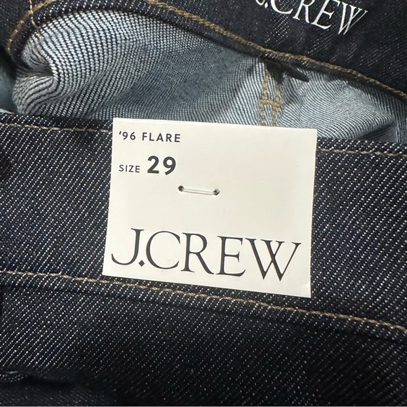 NWOT j crew resin rinse High-rise flare jean in 1996 semi-stretch - Picture 4 of 6